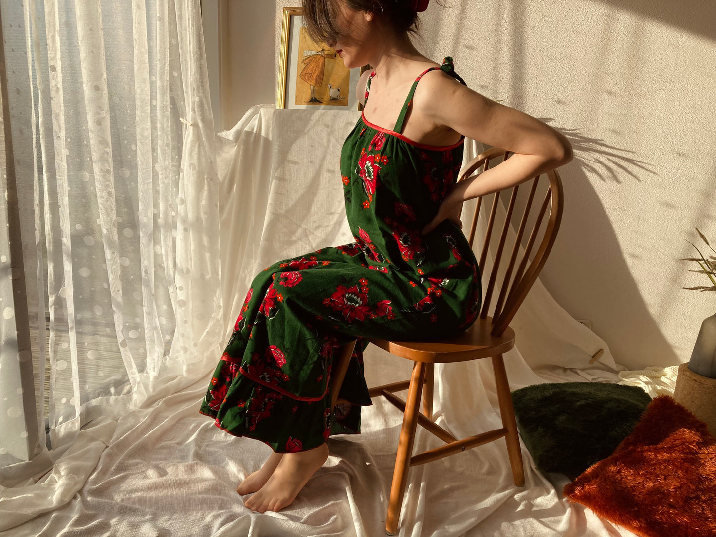 Green Bohemian Dress