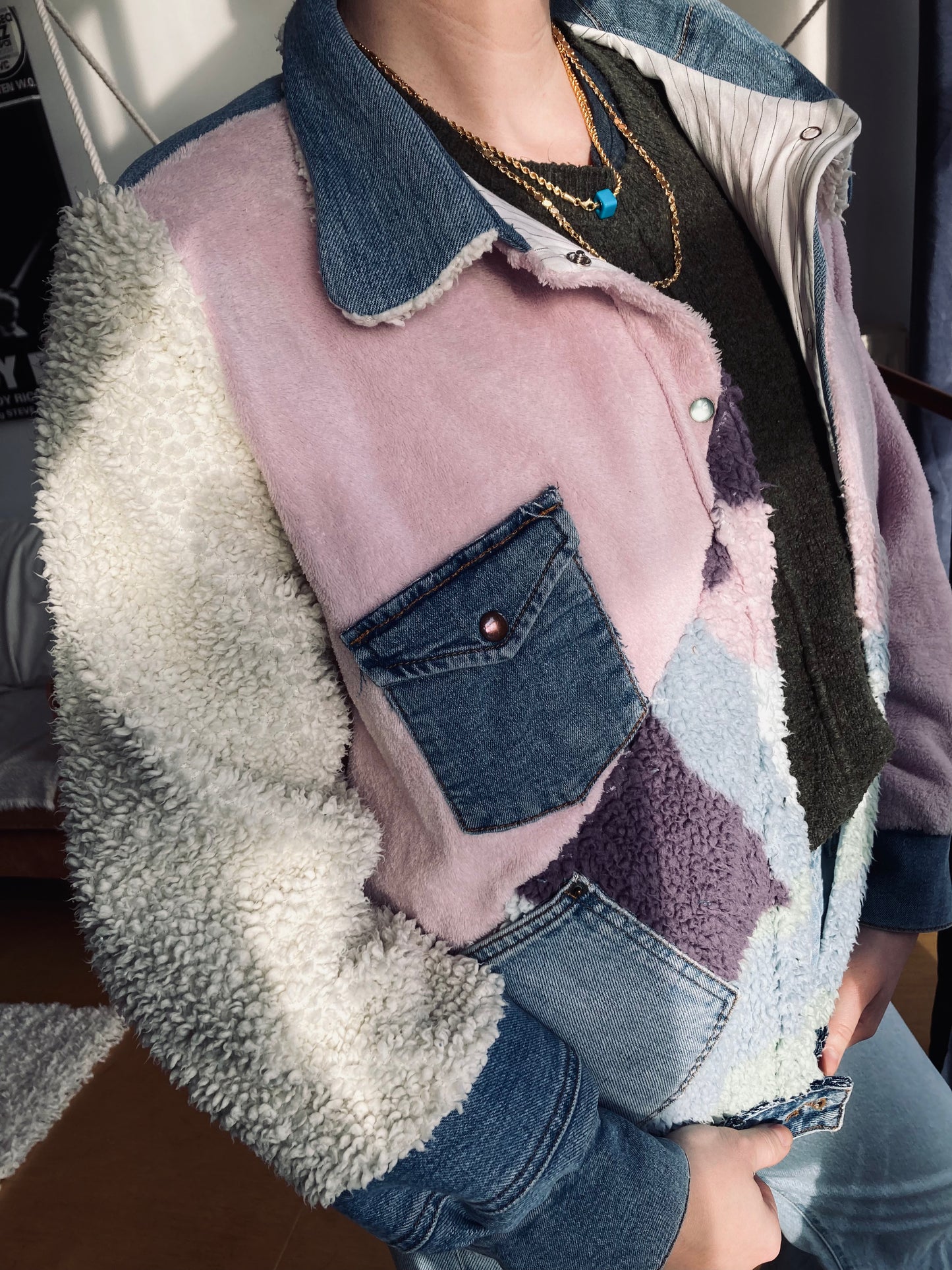 Oversize Unisex Upcycled Coat / Jacket