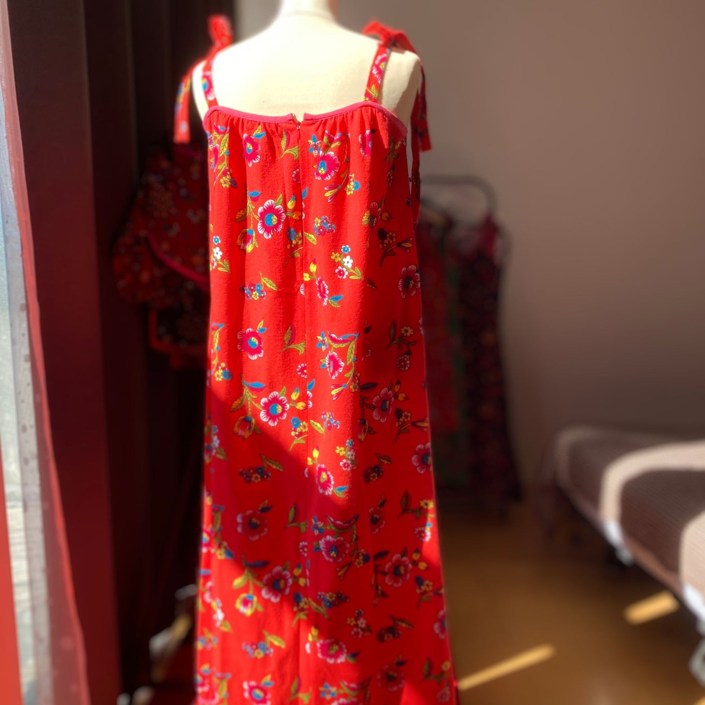 Coral Summer Dress