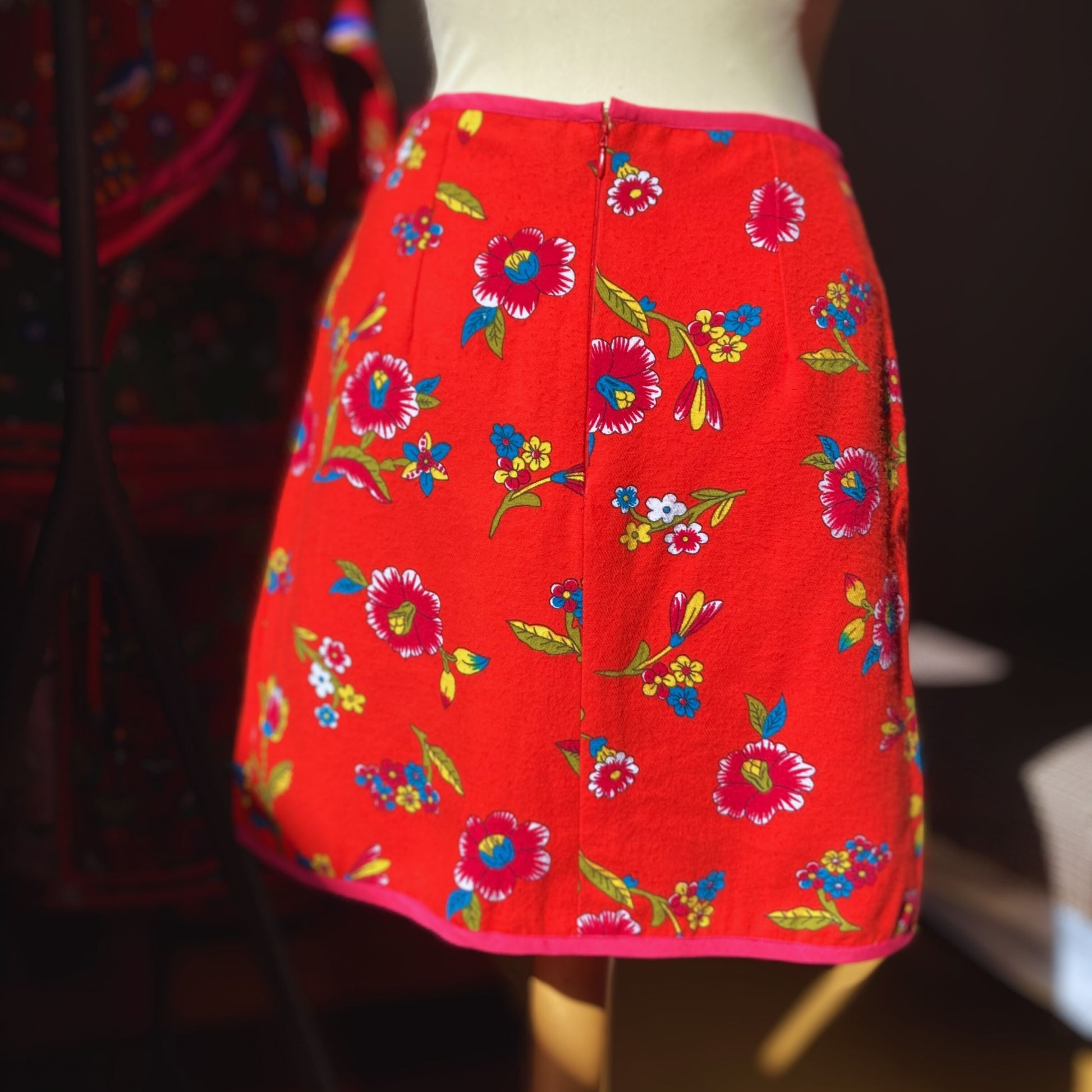 Retro Mini Skirt