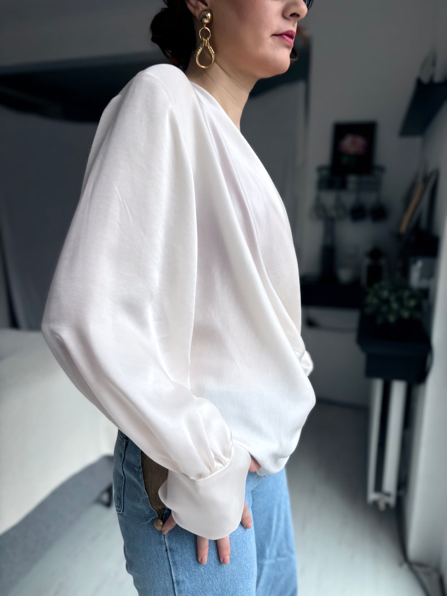 Ivory Whisper Blouse