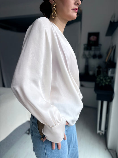 Ivory Whisper Blouse