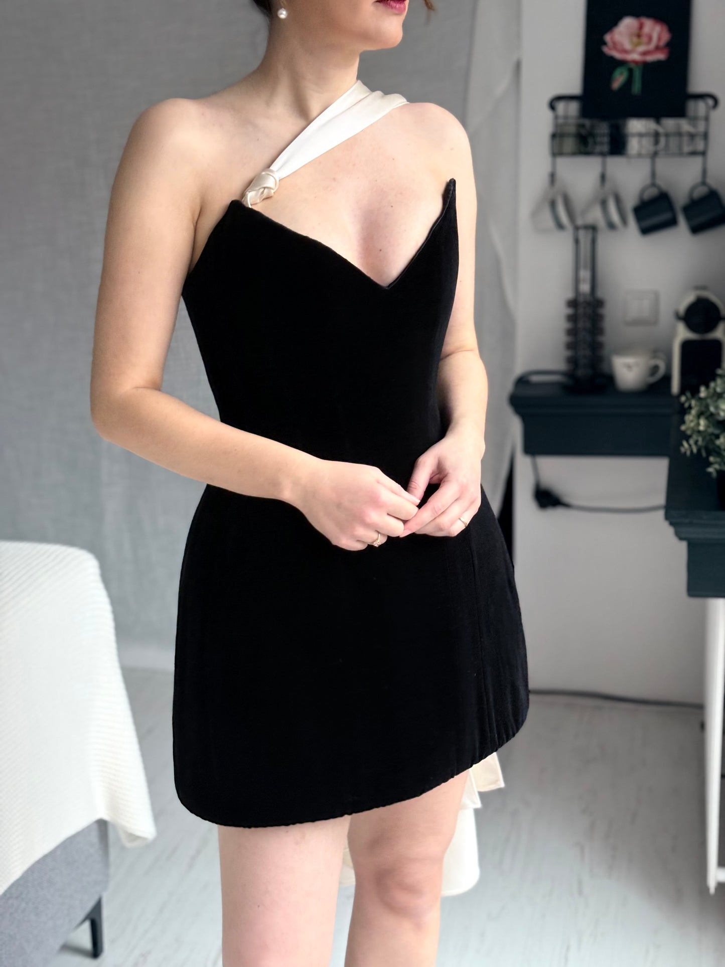 The Silent Noir Dress