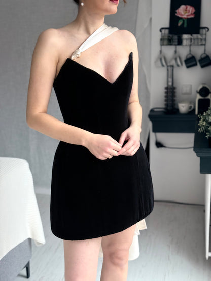 The Silent Noir Dress