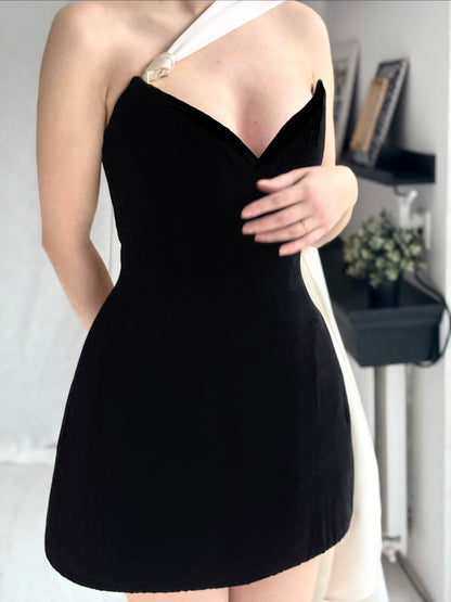 The Silent Noir Dress