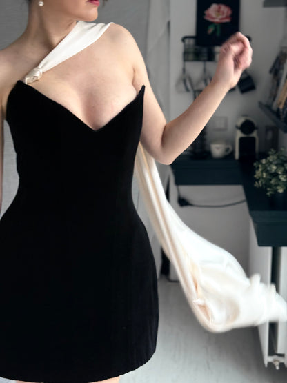 The Silent Noir Dress