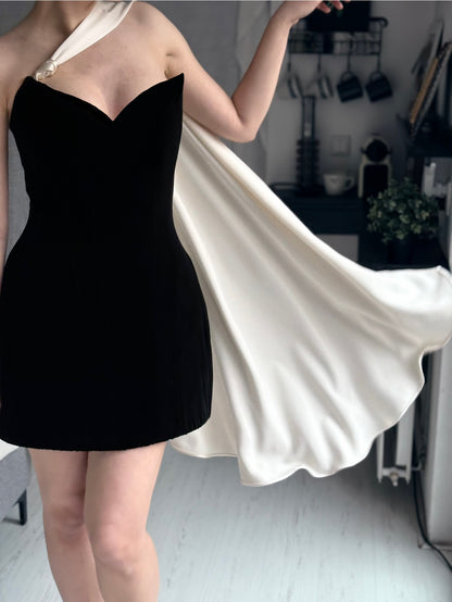 The Silent Noir Dress