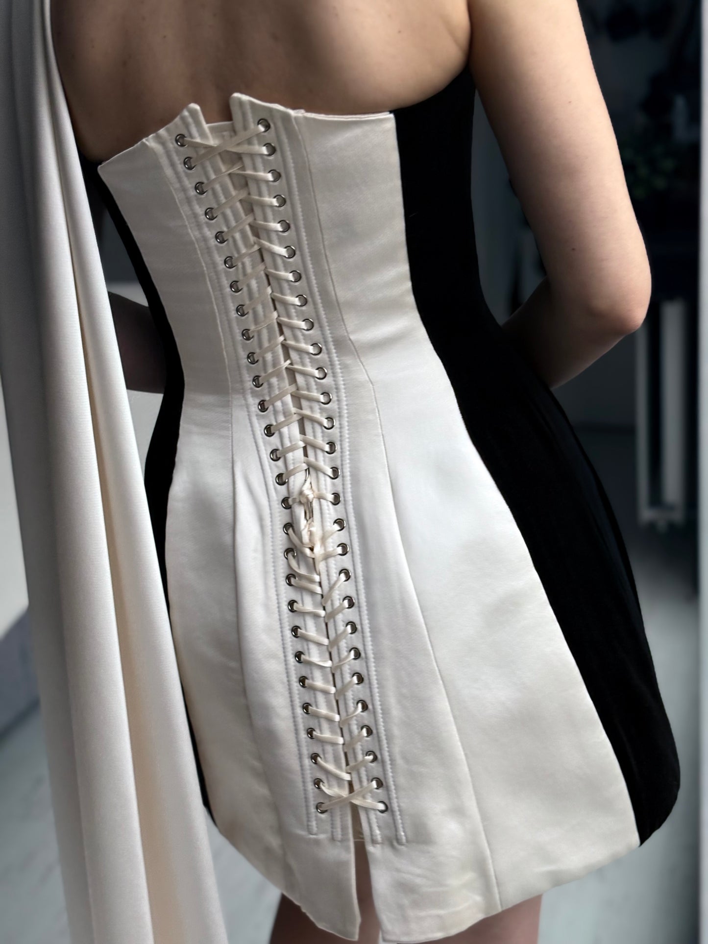 The Silent Noir Dress
