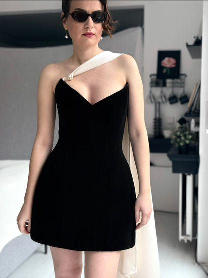 The Silent Noir Dress