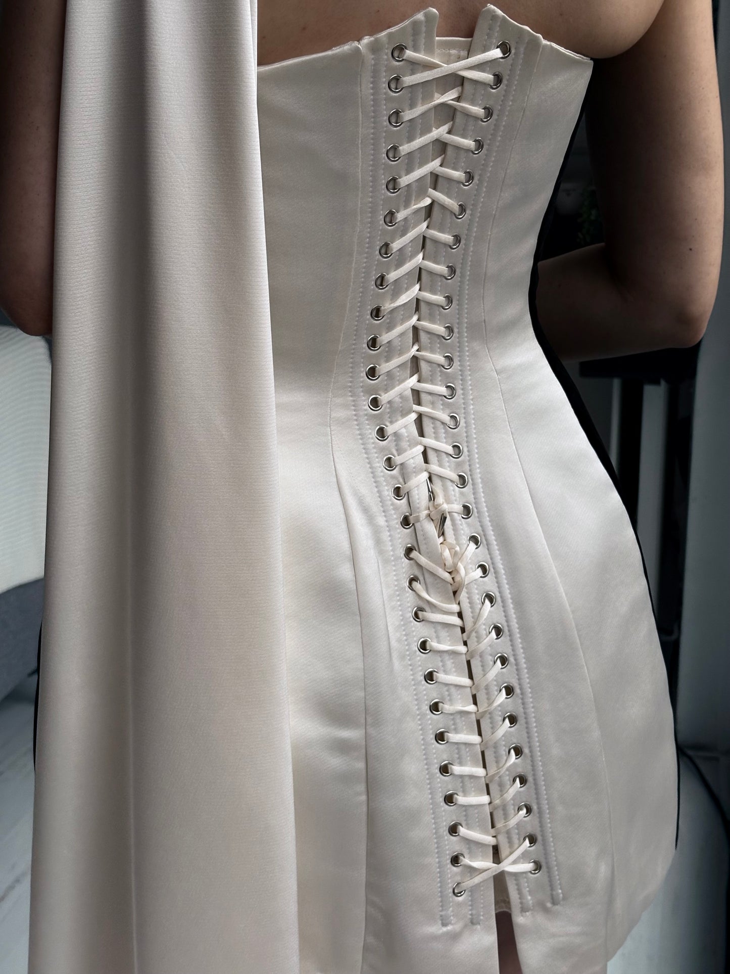 The Silent Noir Dress