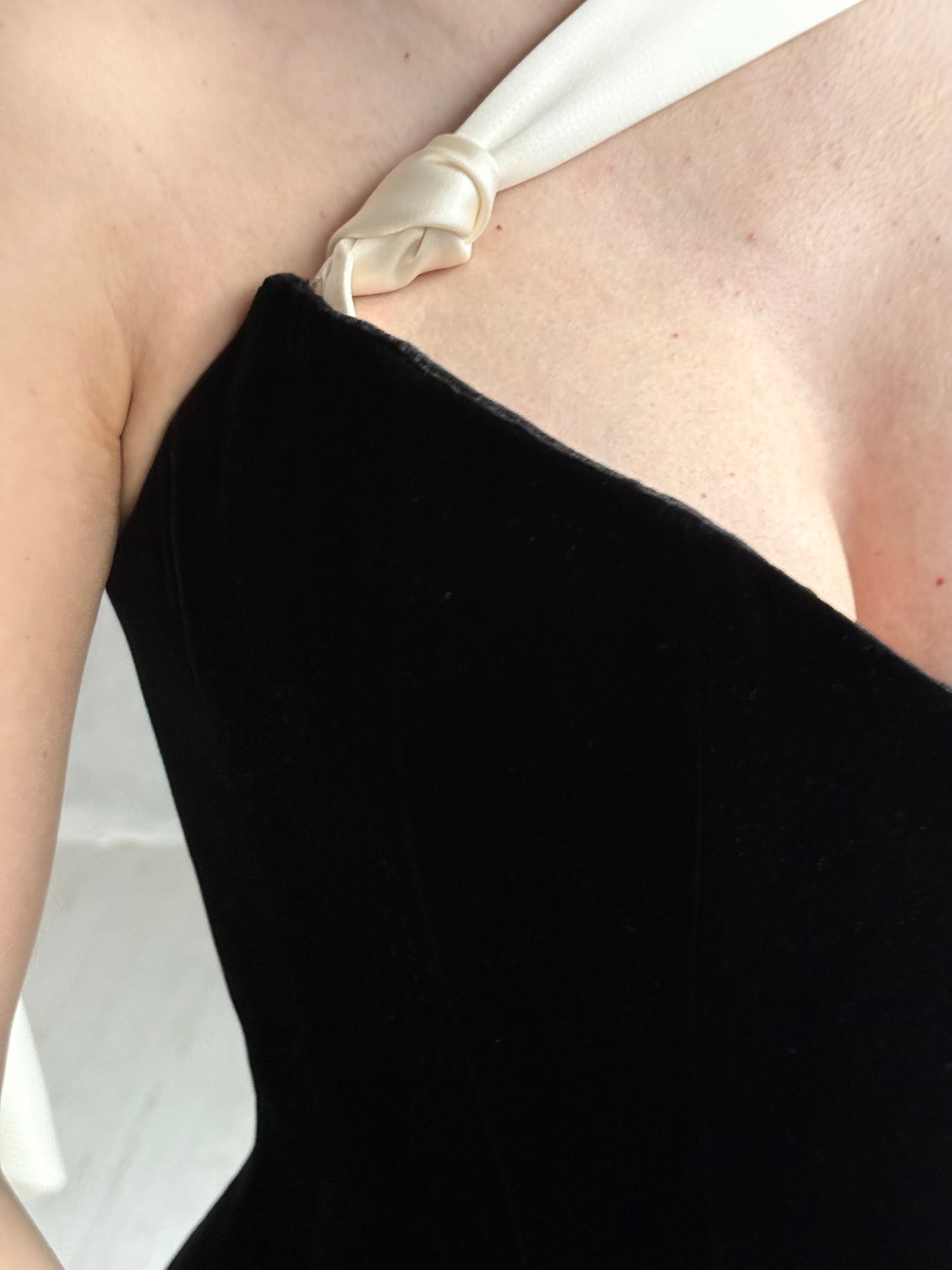 The Silent Noir Dress